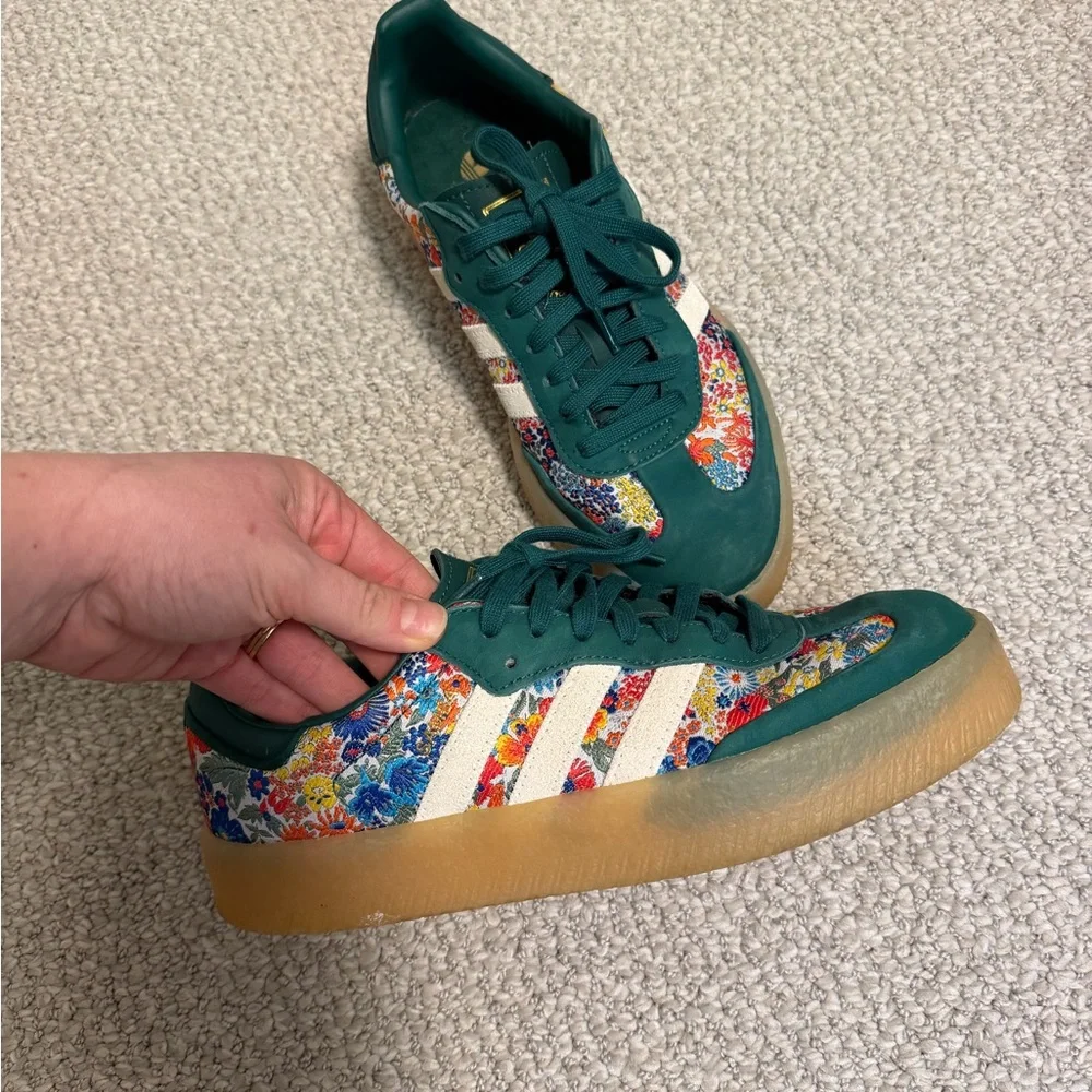 adidas x Liberty London Sambae Sneakers - Picture 3 of 5
